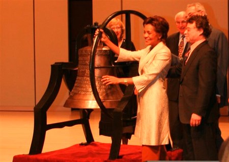 Buxton Liberty Bell Govenor General unveiling at York University February 2007